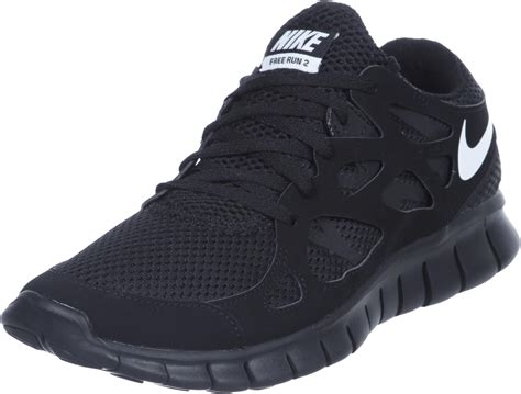 nike free run schwarz weiß herren